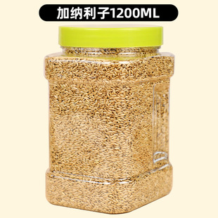 Canary Bird Food New Goods Large Capsules Black Phoenix Tiger Skin Peony Beautiful Hair Small and Medium Parrot White Tip Feed
