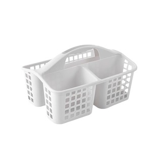 Plastic Portable Bath Basket Storage Basket Bathroom Bath Basket Sundries Storage Basket Washing Basket Bath Basket