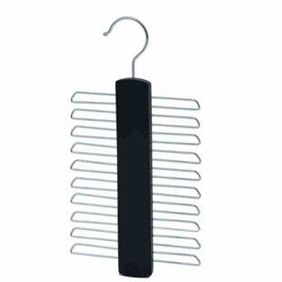 Solid Wood Hanger Collar Rack Hanger Collar Silk Scarf Small Hanger Belt Hanger Multifunctional Silk Scarf Storage