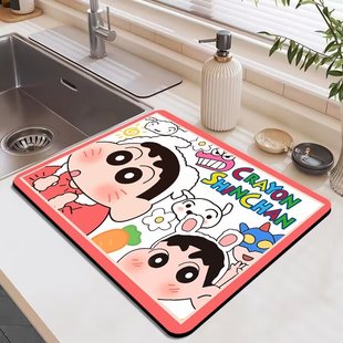 Crayon-карандаши новый диатомовый грязевой коврик для кухонных столешниц для быстрого впитывания воды