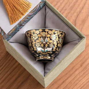 999 Silver Bell Cup Small Tea Cup High-end Kung Fu Tea Set Tea Tasting Cup Single Chinese High-end Master Cup Single Cup