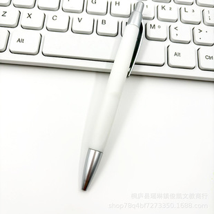 Press ballpoint pen advertising pen printing logo black carbon Press custom gift pen promotional signature pen