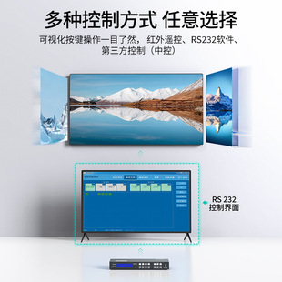 Maituowei момент MT-HD414 четыре в четыре из HDMI матричный переключатель HD 4 в 4 из аудио и видео дистрибьютора