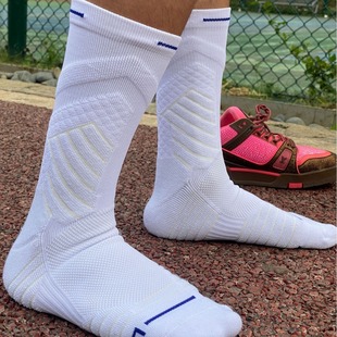 Bullfight 2.0 combat basketball socks men's and women's summer towel bottom sports elite mid-calf high-top long American style