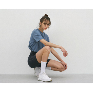 INS Новый Топ Для Йоги Lulu, женская спортивная одежда, свободная повседневная футболка со шнуровкой и короткими рукавами, с плотной талией для бега и тренировок