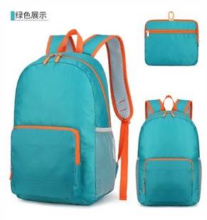 Cross-border Foldable Backpack for Boys and Girls Universal Large Capacity High-end Backpack Simple Lightweight Sports Bag