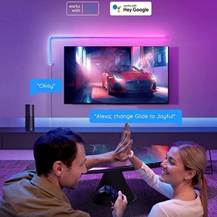 Интеллектуальный атмосферный настенный светильник RGB волшебный цвет атмосферная лампа магнитное всасывание сплайсинга настенный светильник угловой свет электрический атмосферный светильник для соревнований