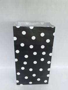 Color Kraft paper gift paper bag custom-made no handle Candy flat bag square bottom Kraft paper bag custom-made