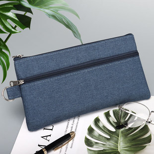 Primary School students a6 pencil case 2021 new popular middle school students children kindergarten waterproof zipper pen case printing logo