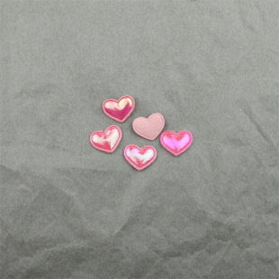 Ultrasonic Macaron Color Fabric Love diy Jewelry Accessories Children's Clothing Hair Accessories Hairpin Decoration Material