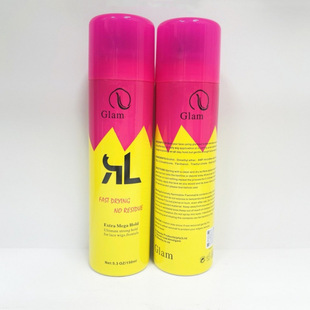 For cross-border Lace melting lace wig special glue red and yellow bottle spray hair glue spray