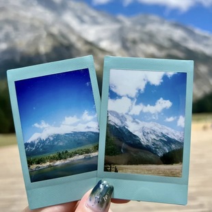 Fuji Pairo mini с белым кружевным кружем DIY Печать трехдюймовых фотографий для полоскания любовных бобов