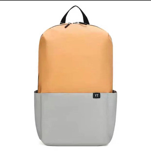 New Colorful Backpack Advertising LOGO Multicolor Men's and Women's Sports Casual Bag Simple Portable Outdoor Waterproof
