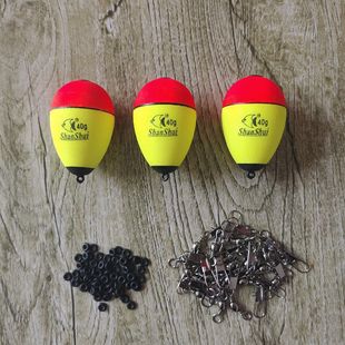 Float sea fishing float colorful big belly float visual anchor fish float sea fishing float EVA foam float chicken claw hook long shot float