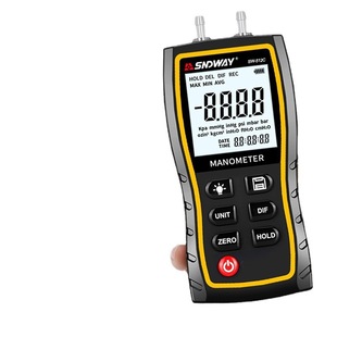 Shendawei Digital Display Differential Pressure Gauge SW-512B High-precision Digital Handheld Pressure Gauge Manometer Detector