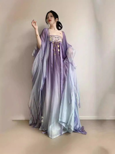 Оригинальный Hanfu Xianqi Танская бабочка с большими рукавами