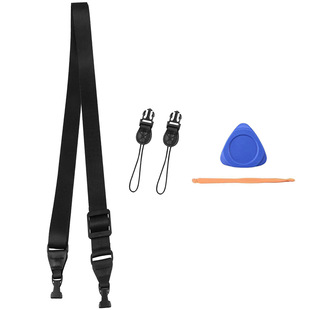 Cross-border nylon shoulder strap adjustable camera neck strap comfortable shoulder strap suitable for iPad mobile phone tablet computer