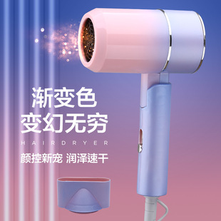 Manufacturer Wholesale Hammer Hair Dryer Household High-Power Hair Dryer Hot and Cold Hair Dryer Low Noise Strong Wind Advanced Folding