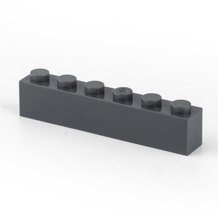 Совместимость с базовым кирпичом Lego с мелкими частицами, высокие доски, аксессуары 1x6, Детские сплайсинговые детали игрушек с высоким кирпичом 3009 Универсальный