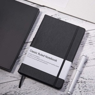 b5 Notebook Extra Thickened 320 Page pu Leather Notepad Business Office Diary Wholesale Customization