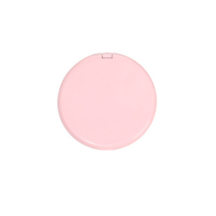 Huiyun Double-sided Folding Makeup Mirror Solid Color ABS Portable Makeup Mirror Gift Promotional Flip Mirror Customizable Logo