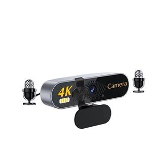 4K Computer Camera Ultra High Definition Beauty Live Video Conference Shake Voice Fast Hand Horizontal and Vertical Screen Green Screen with Microphone