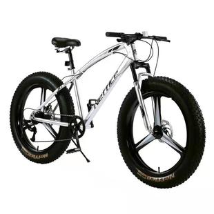 Cross-border Wholesale 26-inch Widened Tire Bicycle Mountain Bike Men's Snowmobile Bicycle Adult Men's ATV