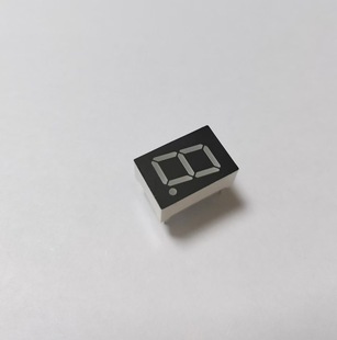 0.5-inch 1-digit LED digital display bright blue double row 10-pin single 8 digital tube 5011AB