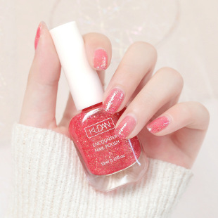 New Water-Based Peelable Nail Polish Nude Color No-Bake Long-Lasting Quick-Drying Whitening Transparent Set Nail Polish Wholesale