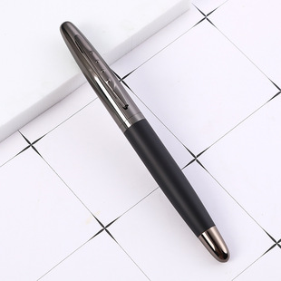 Metal signature pen business office ball pen creative metal water-based gift advertising pen custom printing LOGO