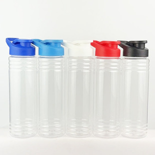 Трансграничный эксклюзивный 700ml пластиковый ps стакан для воды на открытом воздухе удобный спортивный чайник 24oz горячая продажа подарочная чашка печать