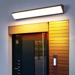 Garden wall lamp outdoor super bright restaurant door lamp balcony lamp courtyard waterproof lamp aisle courtyard terrace strip