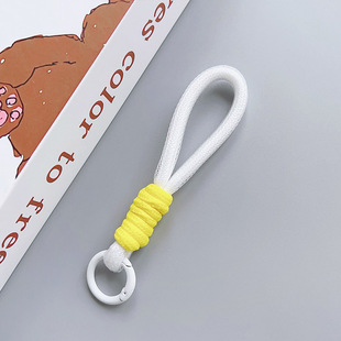 Wristband Lanyard Short Mobile Phone Rope Men's and Women's Personalized Portable Rainbow Keychain Bag Anti-lost Mobile Phone Hanging Chain