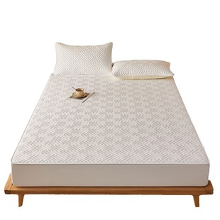 Class A Soybean Antibacterial Cotton Waterproof Bed Cover Single-piece Thickened Mattress Protective Cover Non-slip Bed Sheet Bed Cover