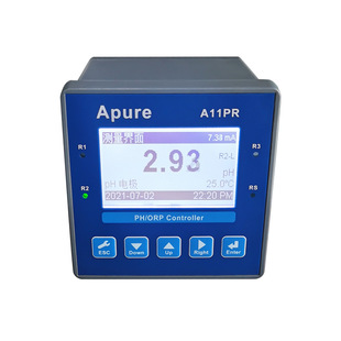 Apure Анализатор качества воды онлайн PHmeter A10PR Промышленный ph тестер числового дисплея датчик кислотности контроллер ORP