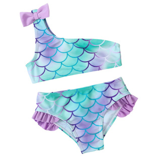Baby Swimwear Girls New Baby Swimwear Swimwear Swimwear Split Small and Medium-sized Kids Girls Swimwear Children Swimwear