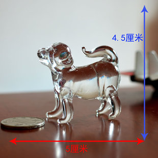 Crystal Zodiac Rat Ox Tiger Rabbit Dragon Snake Horse Sheep Monkey Chicken Dog Pig Animal Ornaments Full Set Birthday Gift Home