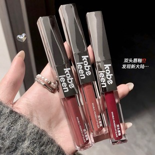 kobeleen double lip glaze water light velvet matte white lipstick moisturizing girl lip mud cosmetics wholesale