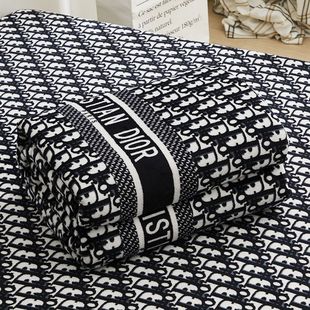 [Bed Sheet Cover Blanket Dual Use] Quick Warm Flannel Winter Bed Sheet Summer Cover Blanket Single and Double Blanket