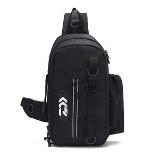 Luya Tactical Multifunctional Fishing Waist Bag Crossbody Bag Insert Rod Bag Mountaineering Bag Luya Bag Fishing Gear Bag Lanzhi