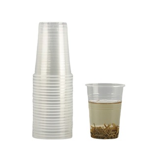 Factory direct disposable cups disposable plastic cups business transparent plastic cups convenience store supply