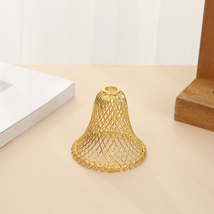 Cross-border hollow lighting Christmas jewelry string decorative pendant iron plating mesh lighting accessories manufacturers wholesale