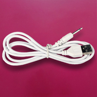 USB до 2,5 аудио моно зарядный кабель инструмент для мытья лица Товары для секса 2,5 круглый зарядный кабель оптом