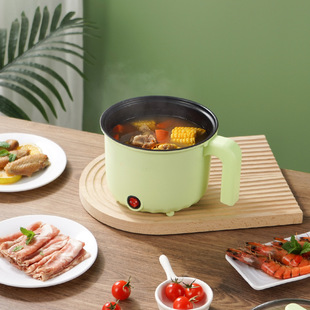 Factory Direct Supply Mini Cooking Pot Small Single Electric Hot Pot Household Multifunctional Electric Pot Electric Cooking Pot Gift