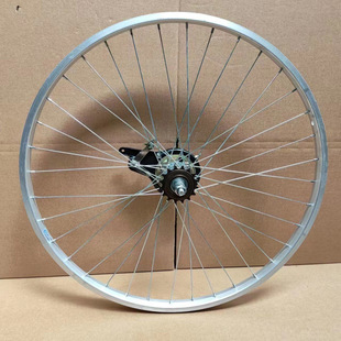 Inch inch ordinary lightweight bicycle wheel set front and rear wheels aluminum alloy wheels bicycle rims shock absorption