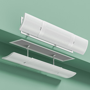 Factory direct supply central air-conditioning wind deflector wind deflector wind filter wind shield against cold wind blowing air-conditioning wind shield