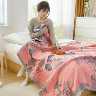 ✅ Towel Quilt Pure Cotton Summer Adult Eight-Layer Gauze Thin Old-Fashioned Bed Sheetss Pure Cotton Household Towel Blanket Summer Cool