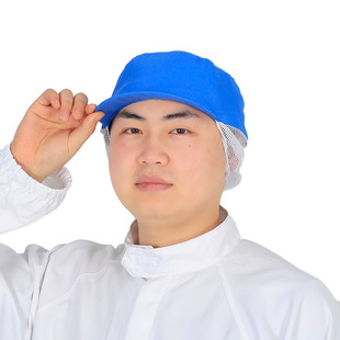 Hygienic shawl hat dust-proof hair-proof work hat dust-free workshop shawl bag head hat food factory work hat wholesale