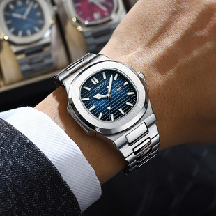 CRRJU/Kajun 5018 Steel Band Fashion Simple Men's Casual Wristwatch Men's Watch Business Personalized Waterproof