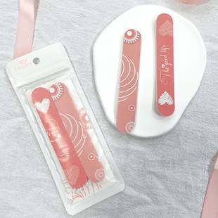 Fashion double-sided nail file two home dormitory students nail file ladies portable nail file